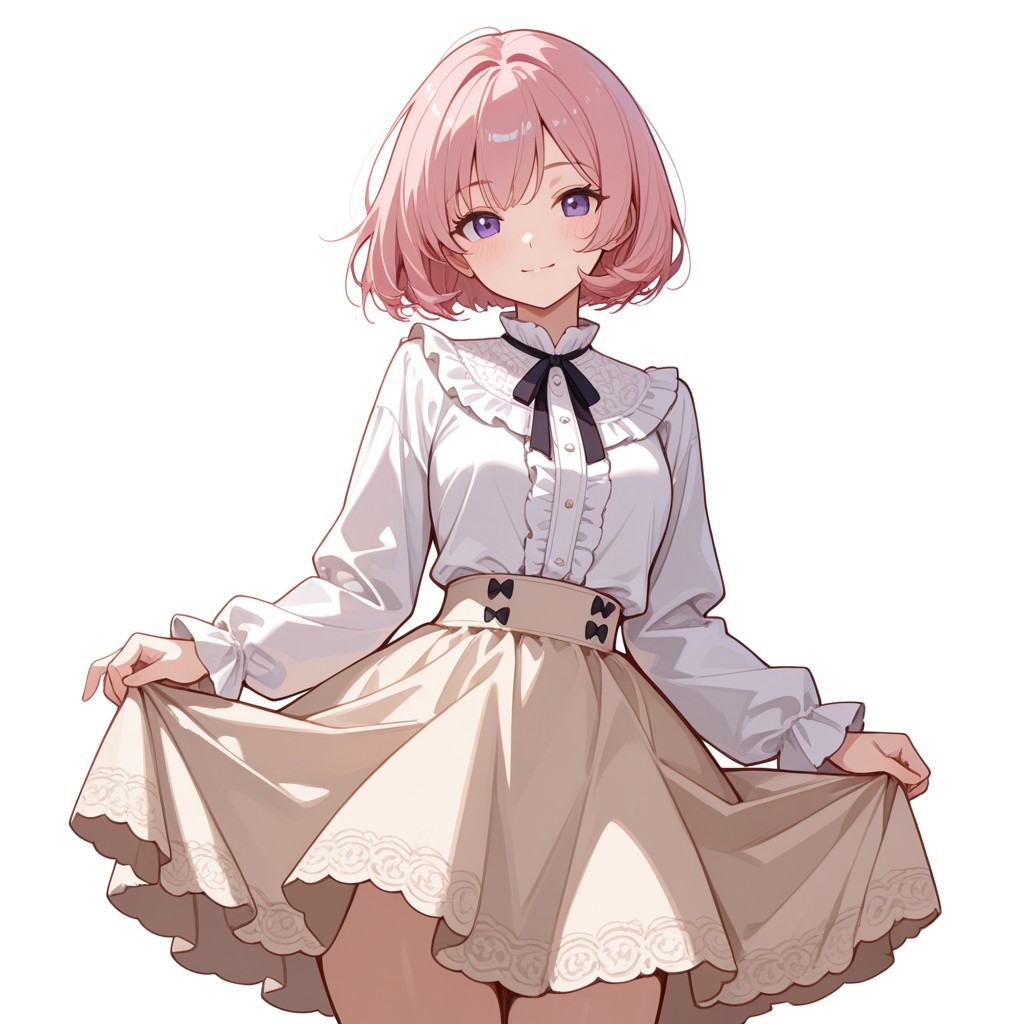 frilled-blouse
