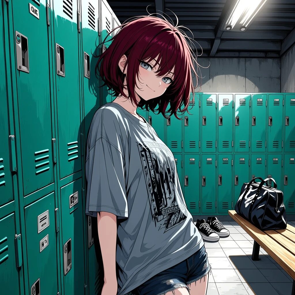 locker room