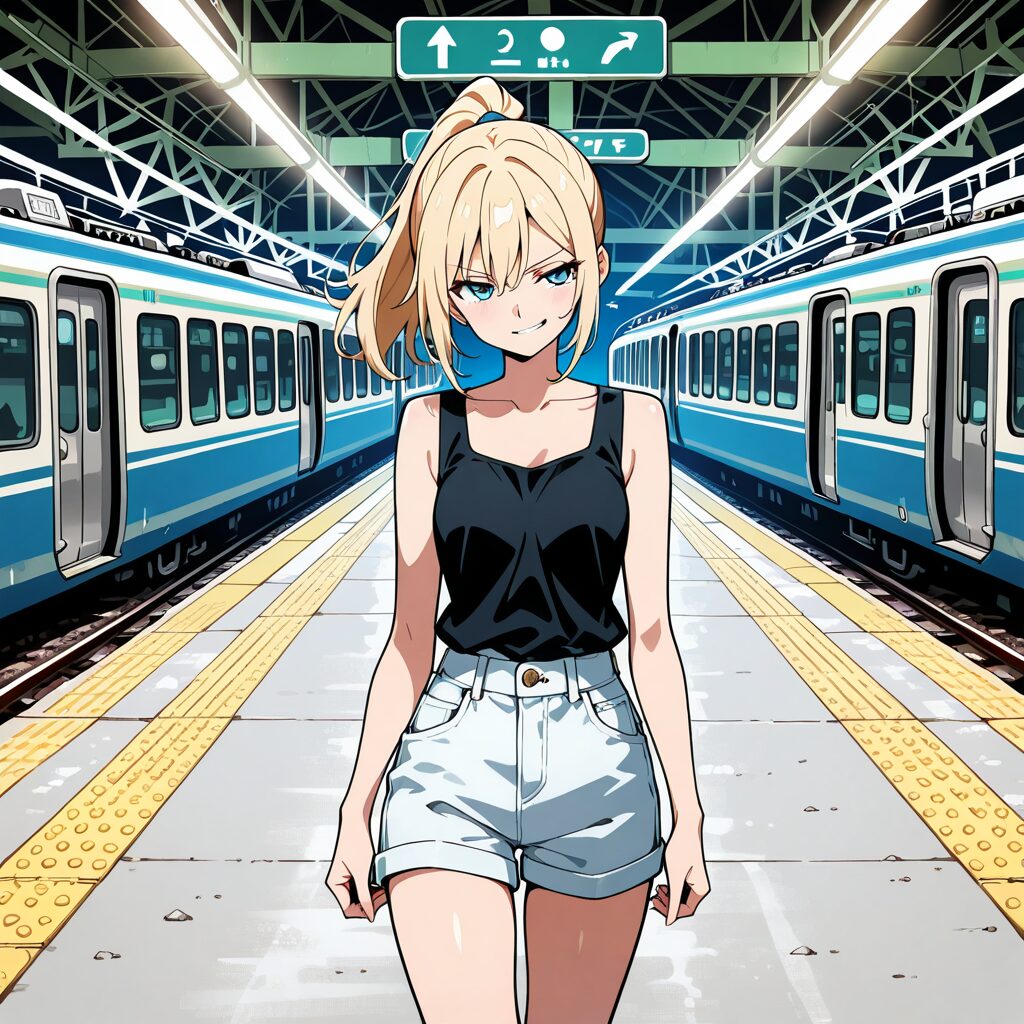 station platform
