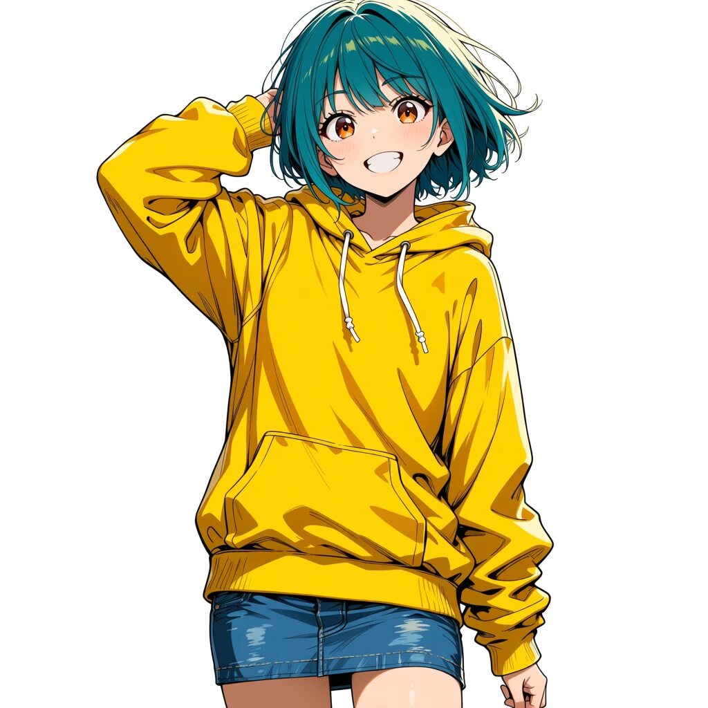 white background